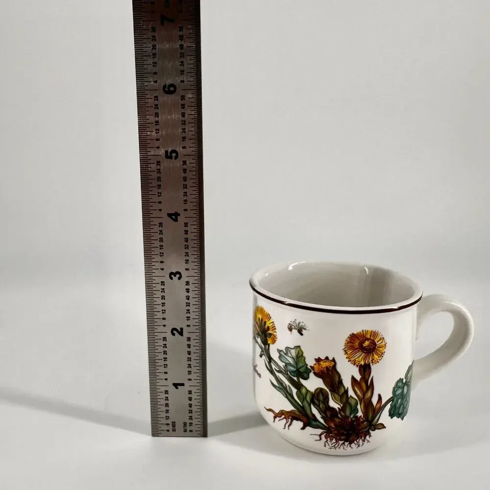 1 mug Villeroy & Boch Botanica Teacup Coffee Mugs Tussilago Farfara